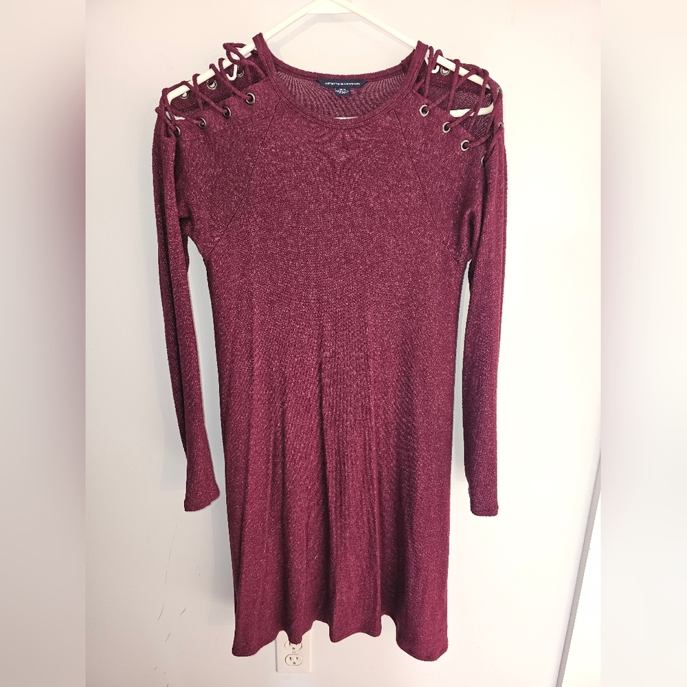 AE Burgundy Dress